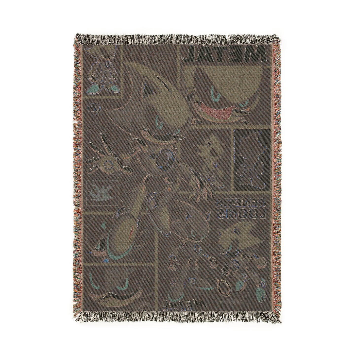 Vintage Metal Sonic Tapestry Blanket